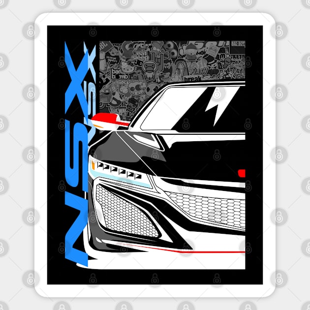 NSX 2017 Magnet by gaplexio